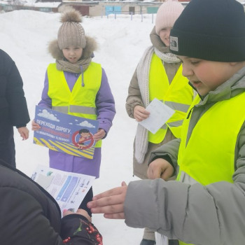 Госавтоинспекция Томского района провела акцию «Будь ярче».